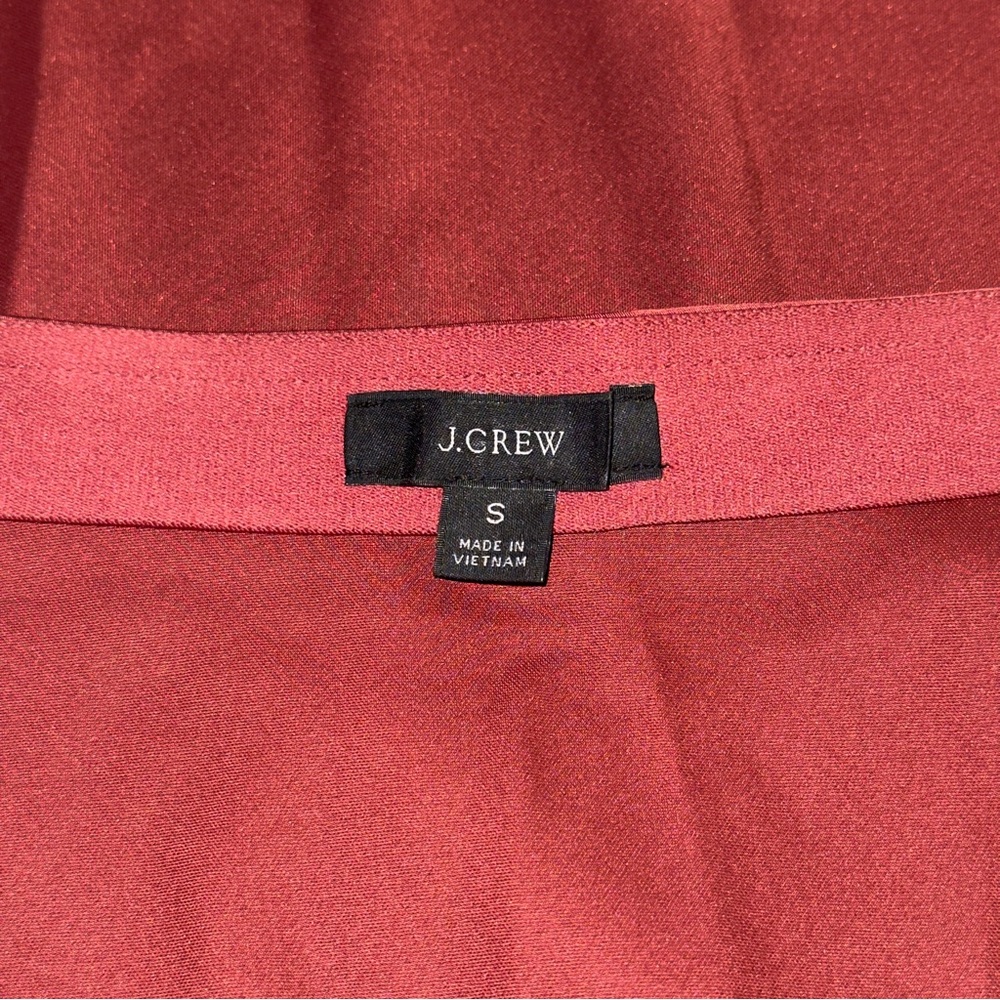 J. Crew Elegant Rust Skirt #192 - Picture 3 of 9
